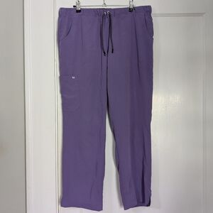 koi Next Gen Scrub Pants Purple Petite Large